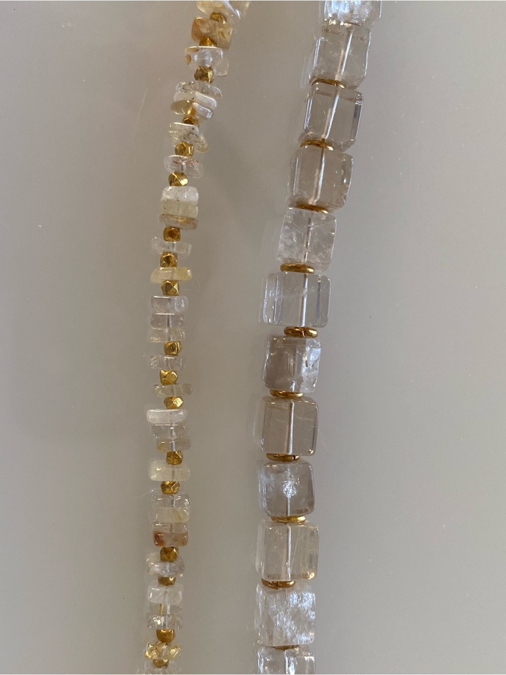 Set of 2 Crystal Quartz Bracelets - Picture 4 of 6